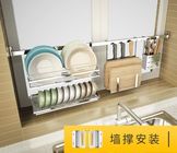 Wall Mounted Hanging Removable Kitchen Shelf Organizer For Microwave Oven